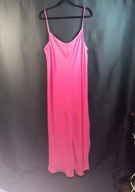 XXL - Loft Hot‎ Pink Spaghetti Strap Maxi Dress